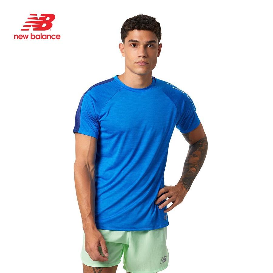 Áo thun thể thao nam New Balance PRINTED FAST FLIGHT SHORT SLEEVE - MT21244SB8 (form quốc tế