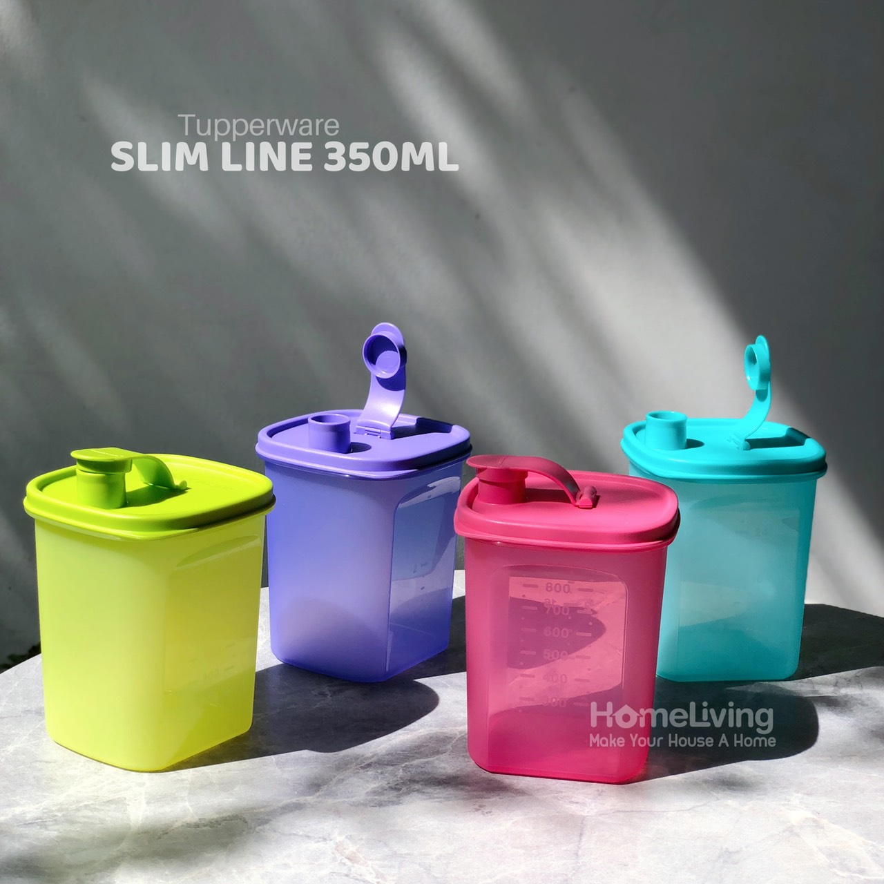 BÌNH NƯỚC SLIM LINE 1L TUPPERWARE