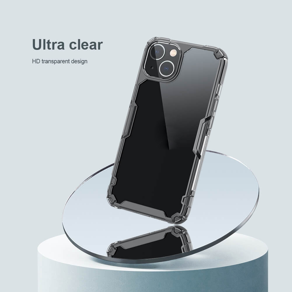 Ốp lưng dẻo TPU cho iPhone 14 Plus hiệu Nillkin Nature TPU Pro Case chống sốc, chống chịu mọi va đập - hàng nhập khẩu