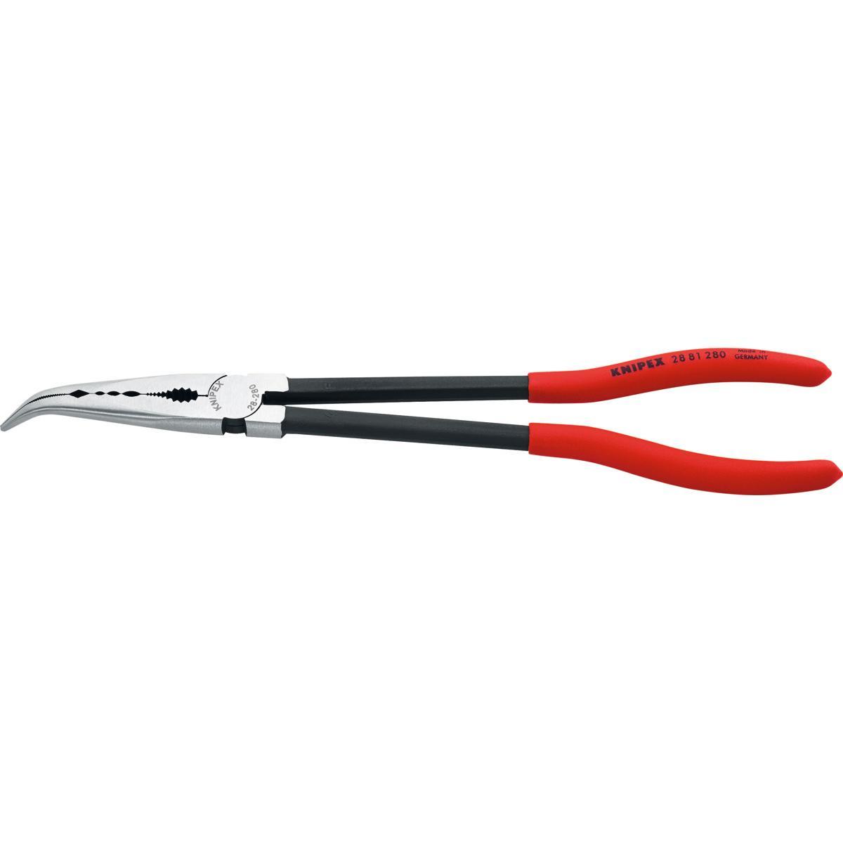 KỀM KNIPEX 28 81 280 MŨI NHỌN NGHIÊNG 45 ĐỘ DÀI 280MM