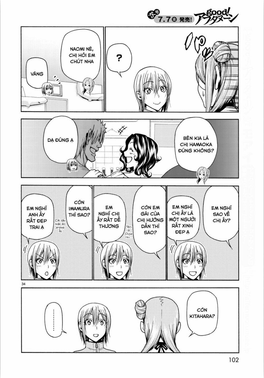 Cô Gái Thích Lặn - Grand Blue Chapter 36 - Trang 36