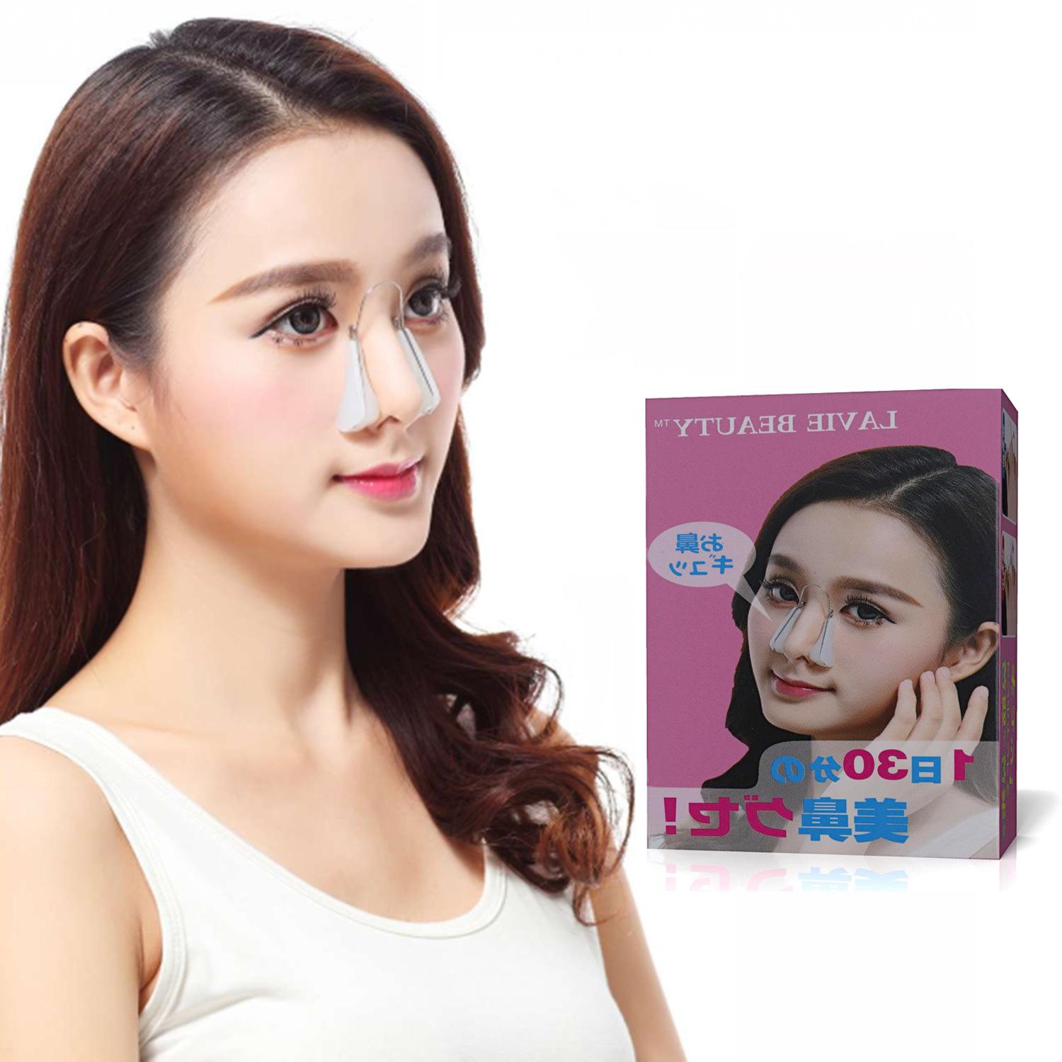 Magic Mũi Uốn Kẹp Mũi Lên Nâng Định Hình Cầu Duỗi Đẹp Thon Gọn Hơn Thiết Bị Silicone Mềm Làm Tổn Orthotic Corrector