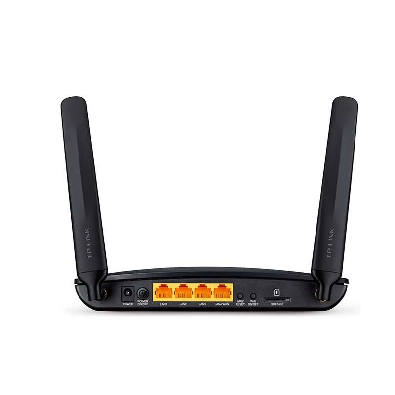 Thu phát sóng 4G TP Link Router Wi-Fi 4G LTE chuẩn N tốc độ 300Mbps TL-MR6400 - Hàng Chính Hãng