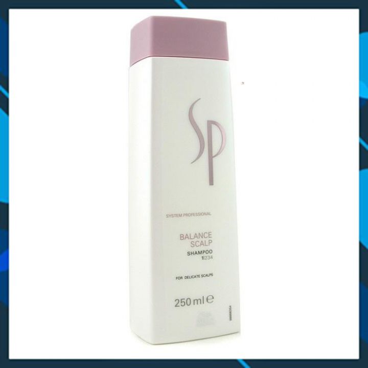 Dầu gội chống rụng và cân bằng độ ẩm da đầu Wella SP System Professional Balance Scalp Shampoo 250ml