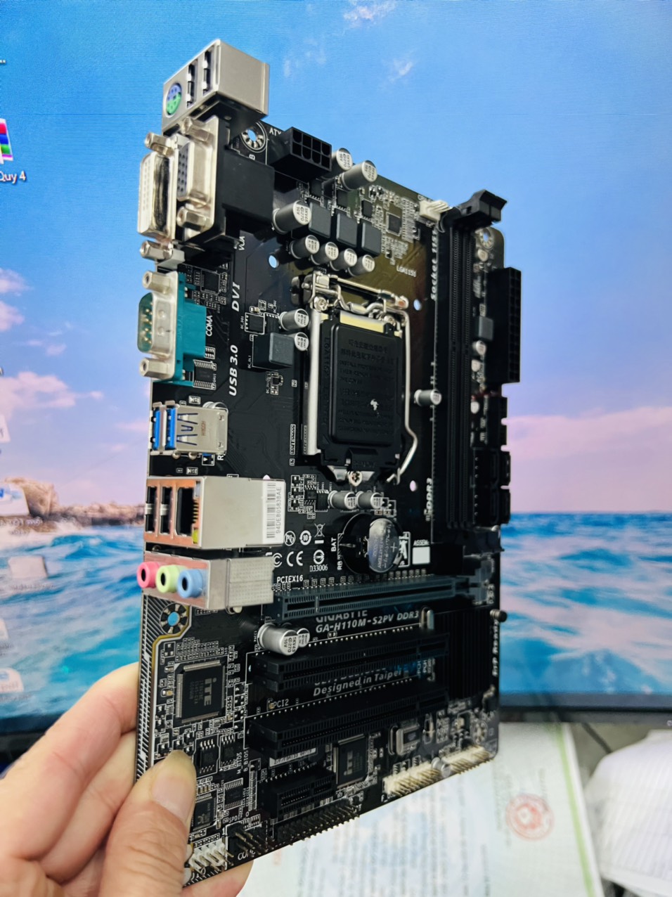 Bo Mạch Chủ (Mainboard) GIGABYTE GA-H110M-S2PV/ DDR3 (Hàng Chính Hãng)