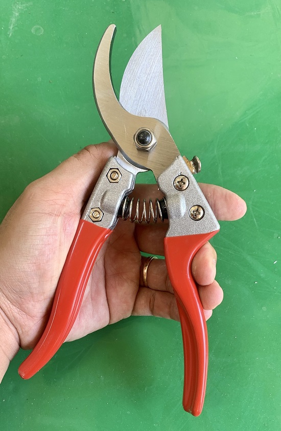 Kéo Cắt Tỉa Cành Cây - Kéo Cắt Cành Siêu Sắc Bền Tặng Kèm Lò Xo - Kéo SK5 Delow