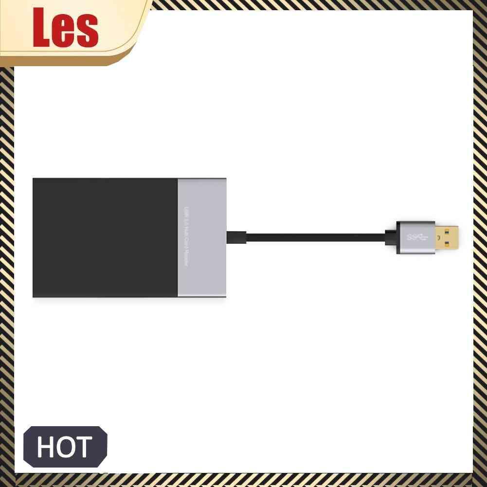 Đầu Đọc Thẻ Nhớ USB 3.0 2 Cổng 6 Trong 1 Cho XQD CF TF