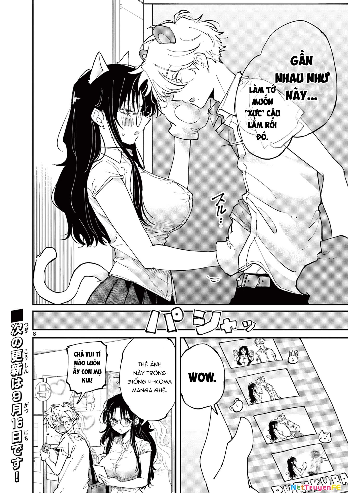 cậu bạn bàn bên cứ nhìn tôi bằng ánh mắt đó - tonari no seki no yatsu ga souiu me de mitekuru chapter 20 8
