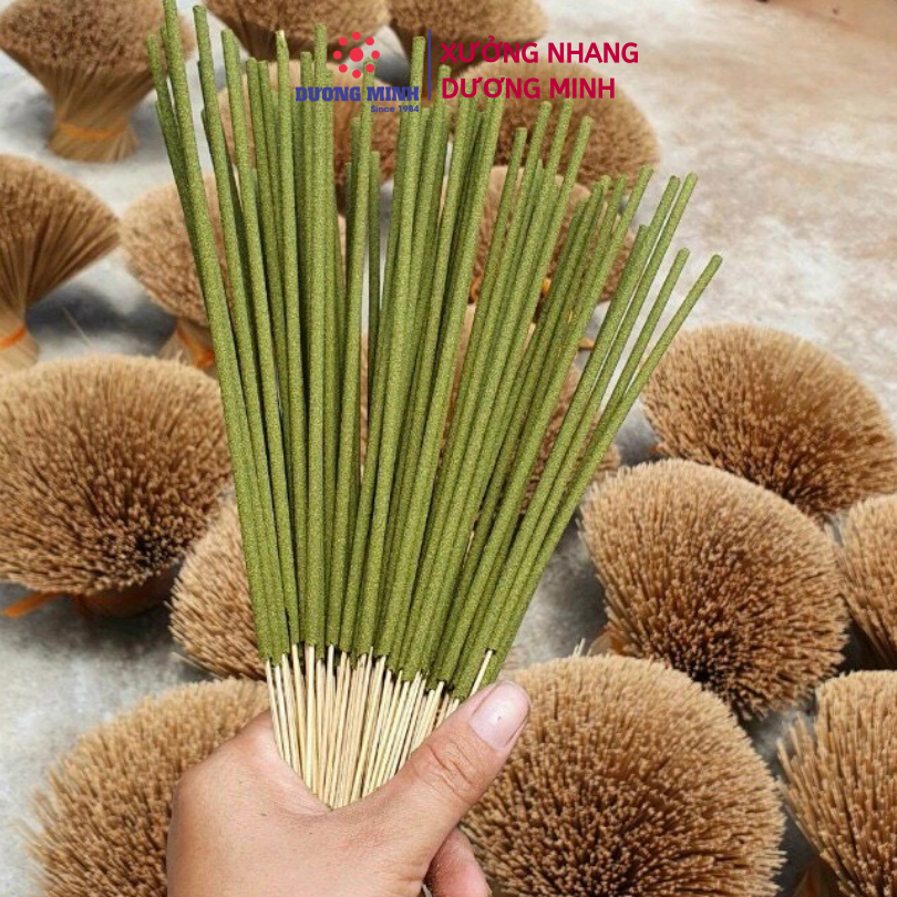 Nhang sạch bó 1kg Dương Minh nhang thơm thảo mộc tự nhiên - nhang Quế, Bồ Kết, Khuynh diệp, Cam sả, Thảo mộc