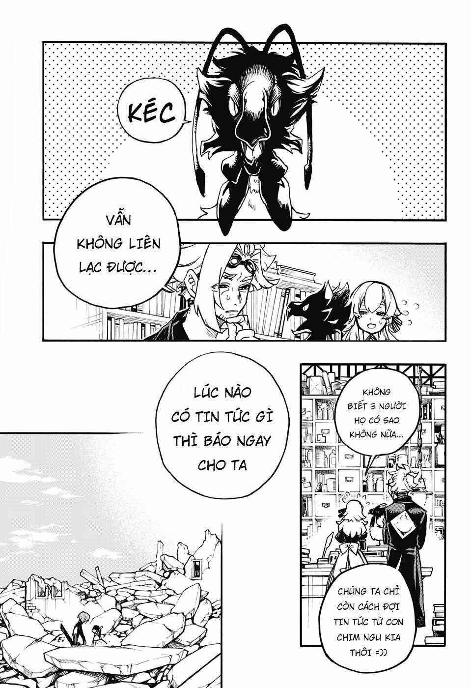 những bức họa quái dị của phù thủy chapter 12 4