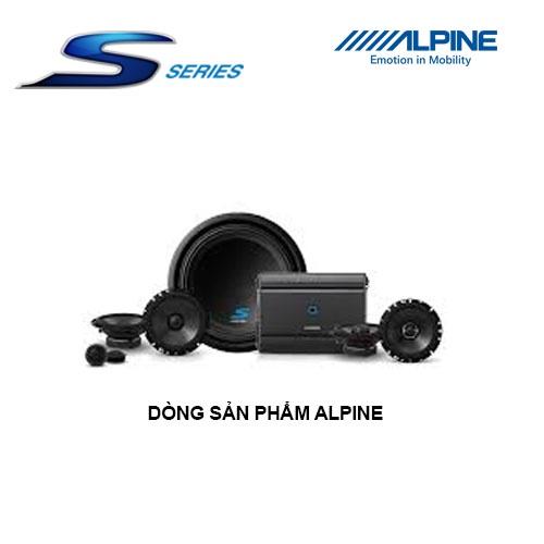 S-W10D2 Loa sub hơi ô tô 10 INCH (2Ω+2Ω) chính hãng Alpine