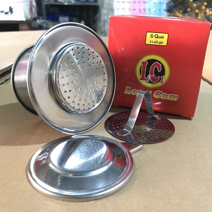 Phin pha cafe inox cao cấp không gỉ loại dày
