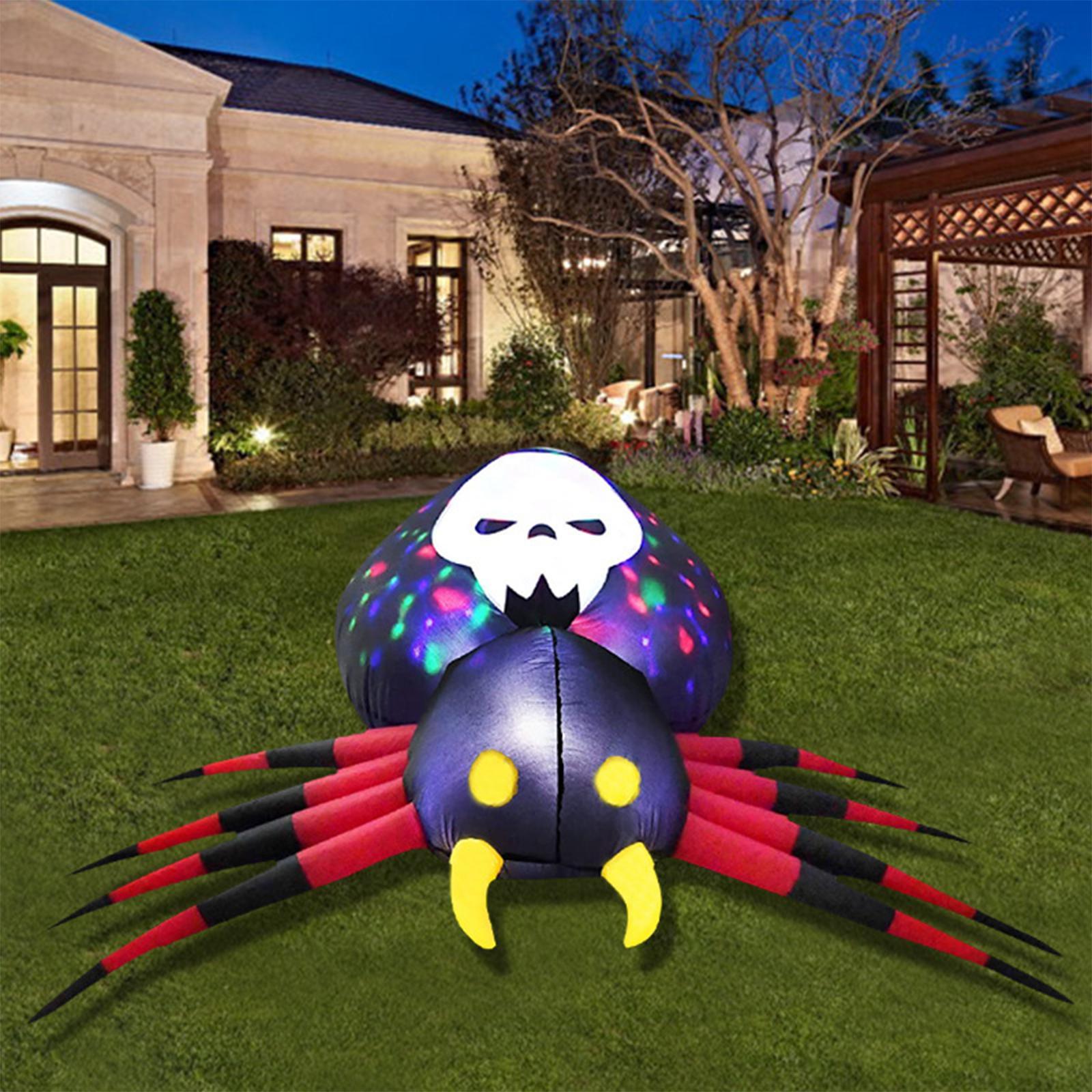 Halloween Inflatable with LED Light Scary Decorative for Outdoor