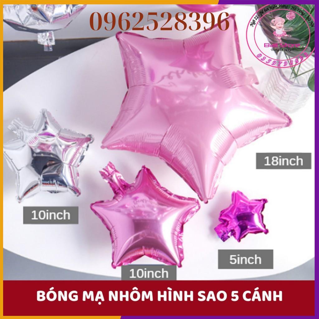 Bóng xạ hình ngôi sao 18" trang trí sinh nhật sự kiện thôi nôi cổng bóng