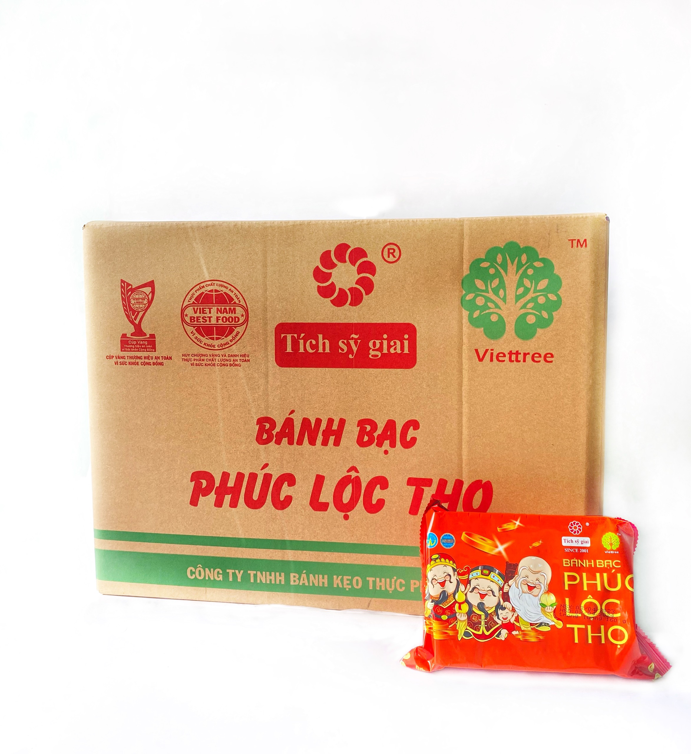 Bánh thùng- Bánh Phúc Lộc Thọ Tích Sỹ Giai