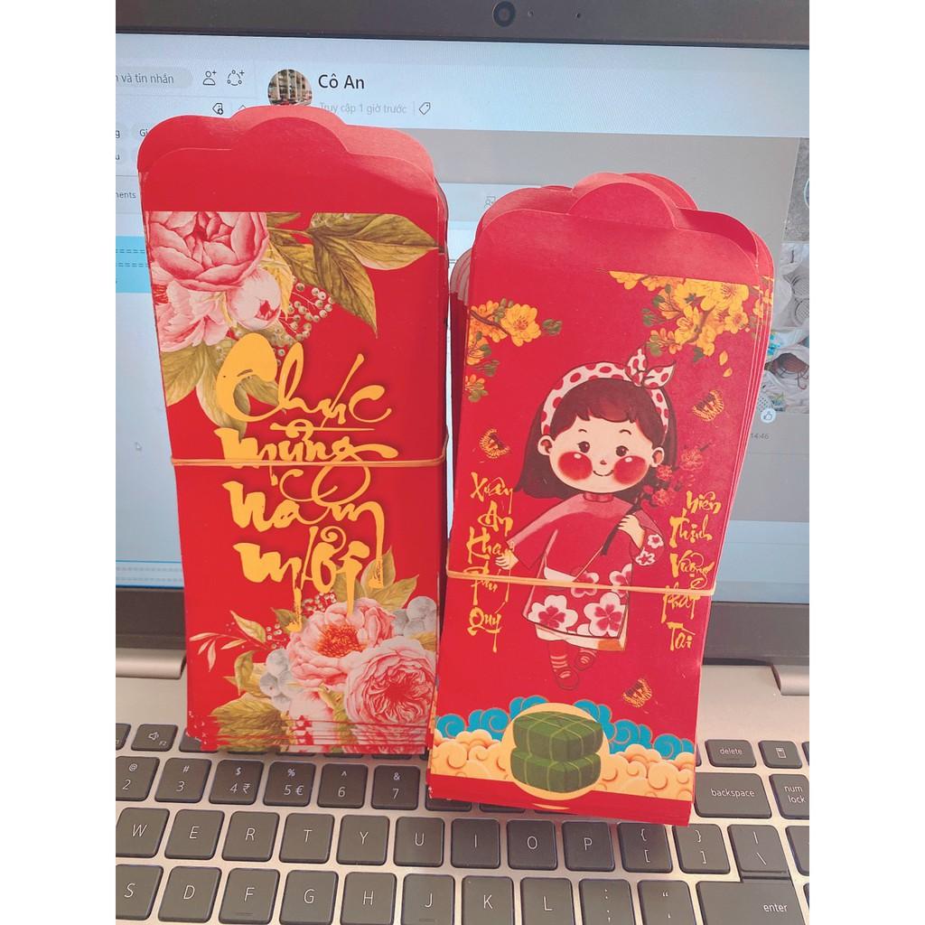 Combo 10 Bao Lì Xì Tết 2022 5k/cái ngẫu nhiên