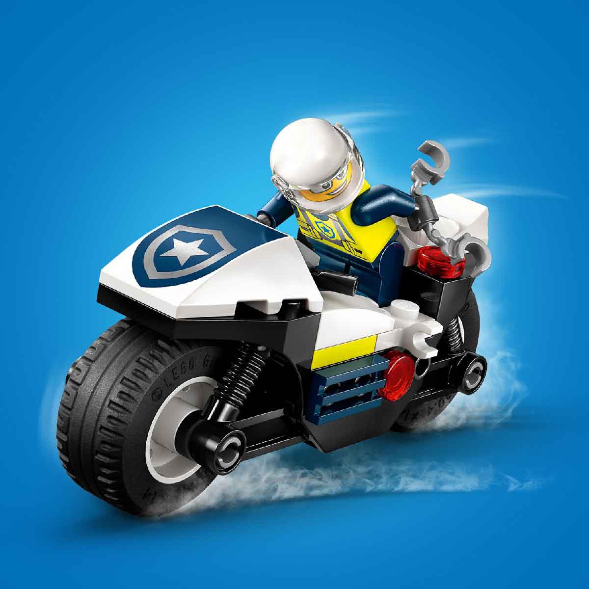 LEGO CITY 60455 Đồ Chơi Lắp Ráp Cuộc Đua Truy Bắt Cướp (65 chi tiết)