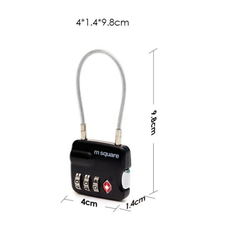 Khóa hành lý hợp kim MSquare Bảo vệ đồ dùng cá nhân