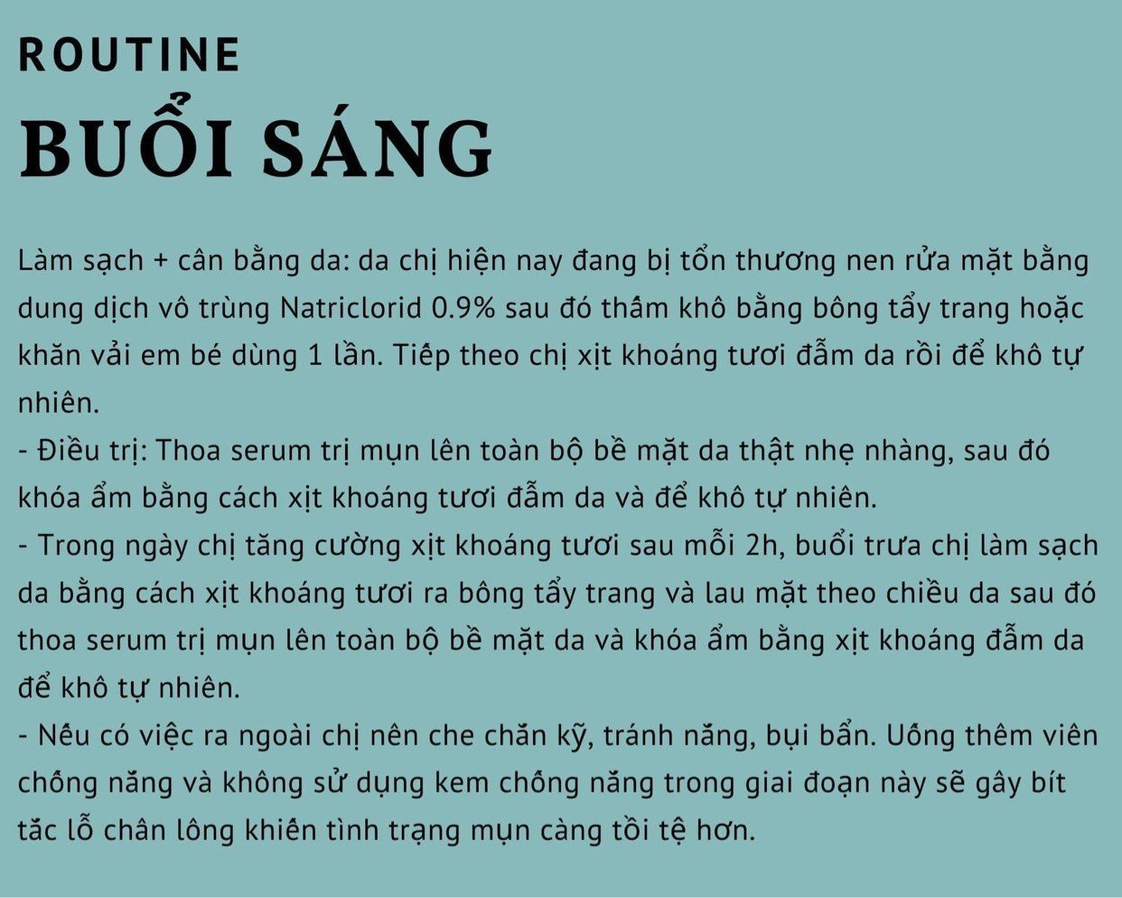 [Liệu Trình MiNi] Bye Bye Mụn Tiện Dụng Chất Lượng Đỉnh Cao - Khoáng Tươi Viba