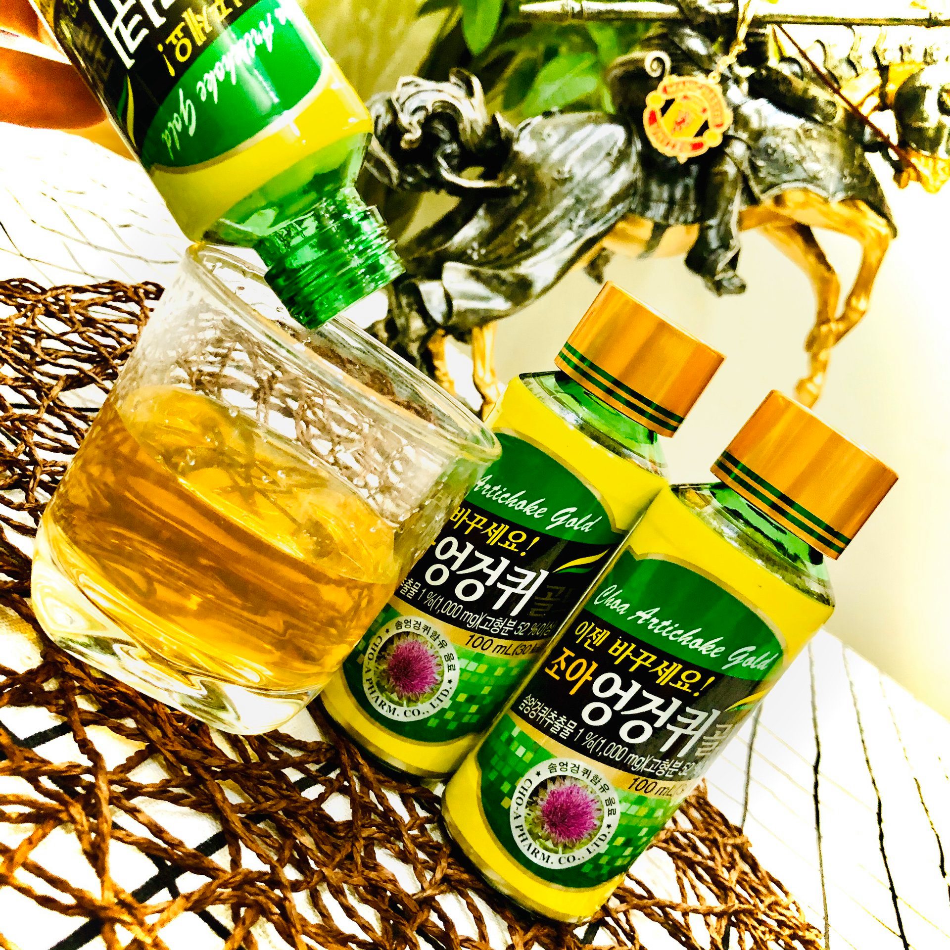 Nước giải rượu Hàn Quốc CHOA Artichoke Gold  - Giải rượu nhanh chóng, thanh lọc, bảo vệ tế bào gan