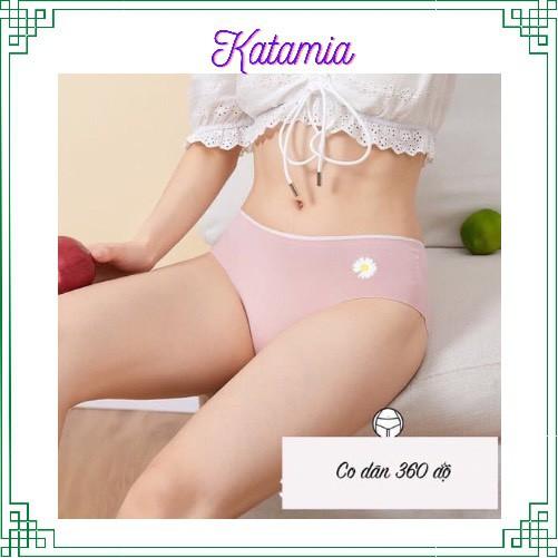 Quần lót nữ đúc su thun lạnh dễ thương cao cấp không đường may kháng khuẩn 9511