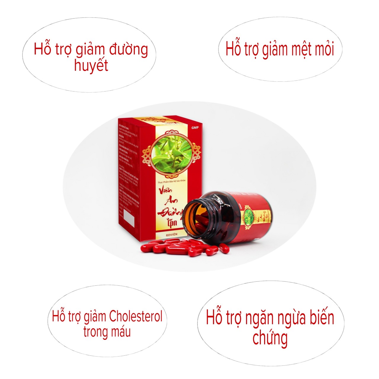 Combo 3 hộp Thực Phẩm Bảo Vệ Sức Khỏe Viên An Đường TPN