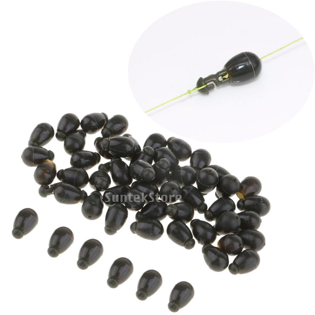 50x Quick Change Beads Hooklength Carp Terminal Tackle Method Feeder Fishing