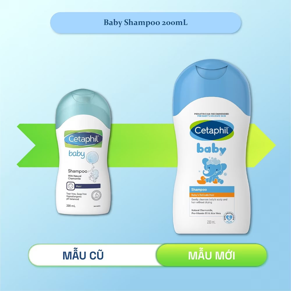 Dầu Gội Trẻ Em Cetaphil Baby Shampoo 200ml