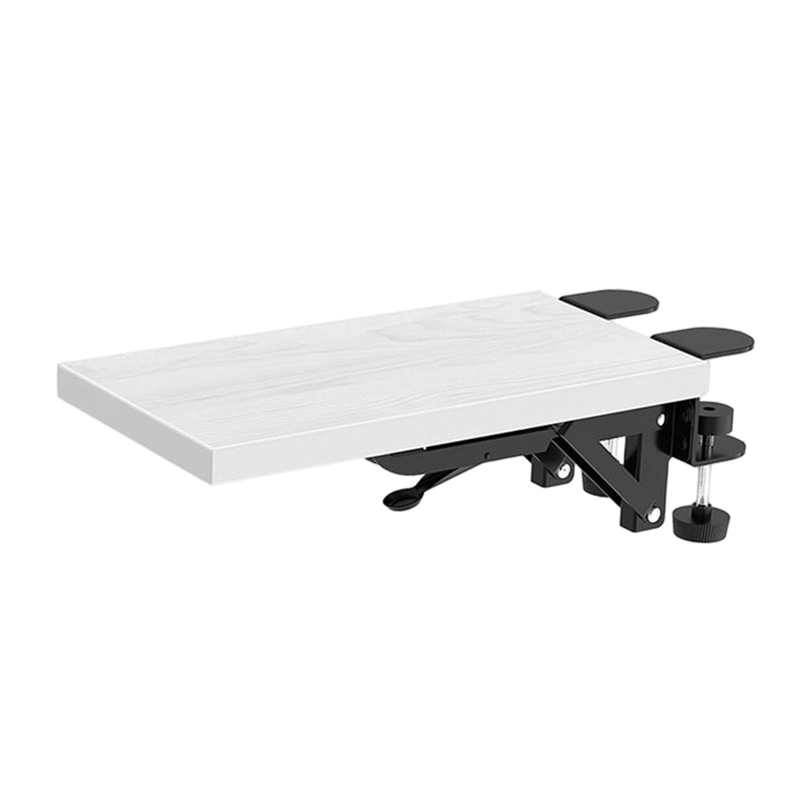 Wood Computer Arm Bracket Wrist Rest Computer Desk Extension Board for Table Home
