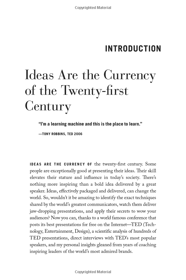 Sách ngoại văn: Talk Like TED