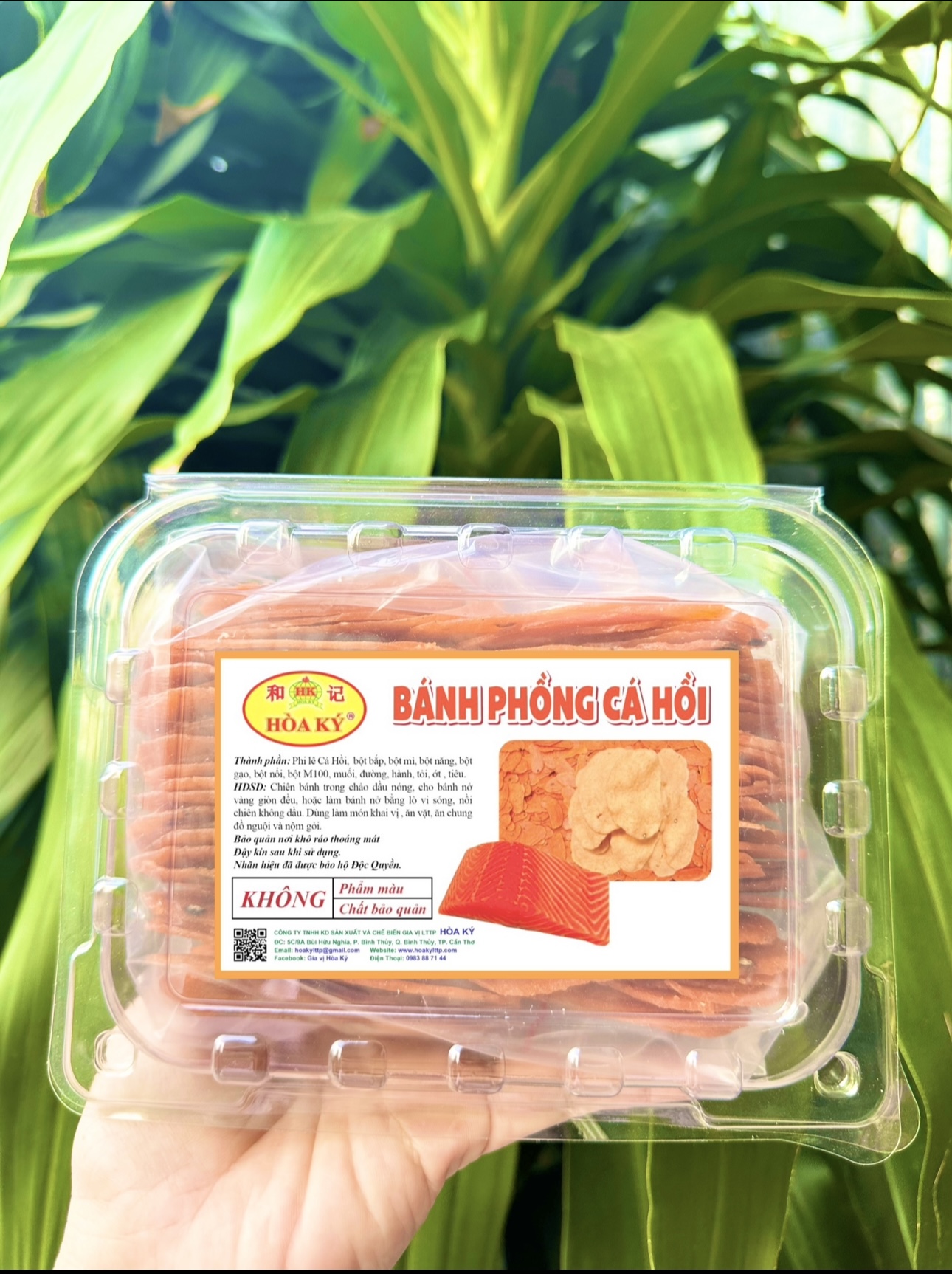 Bánh Phồng Cá Hồi 500gr