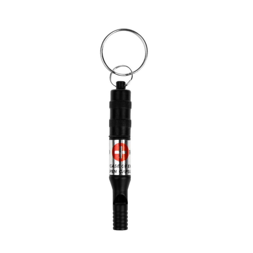 3-5pack Mini Emergency Survival Whistle Keychain Outdoor Camping Hiking Tool