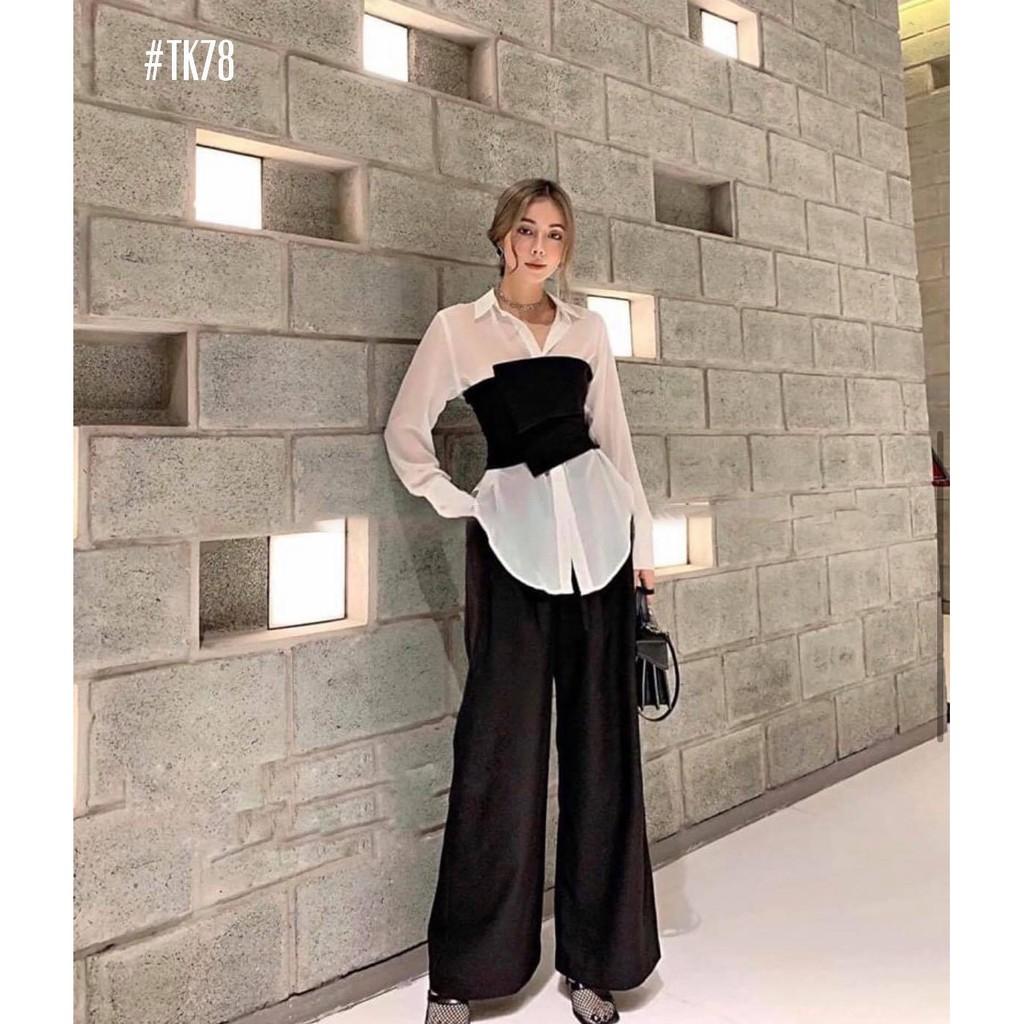 Áo sơ mi cách điệu