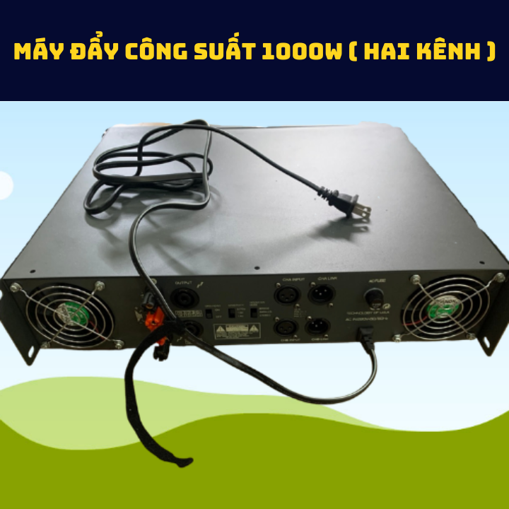 Máy đẩy công suất âm thanh ( máy khuếch đại công suất)