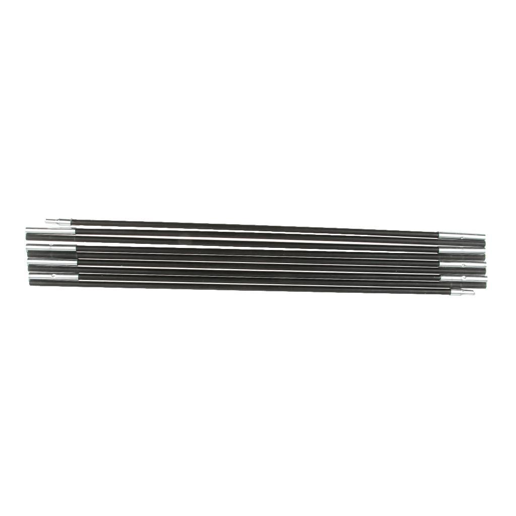 2x Outdoor Tent Fiberglass Pole Kit Rod Replacement Accessories for Hiking Camping Picnic, Diameter 7.0/8.0mm