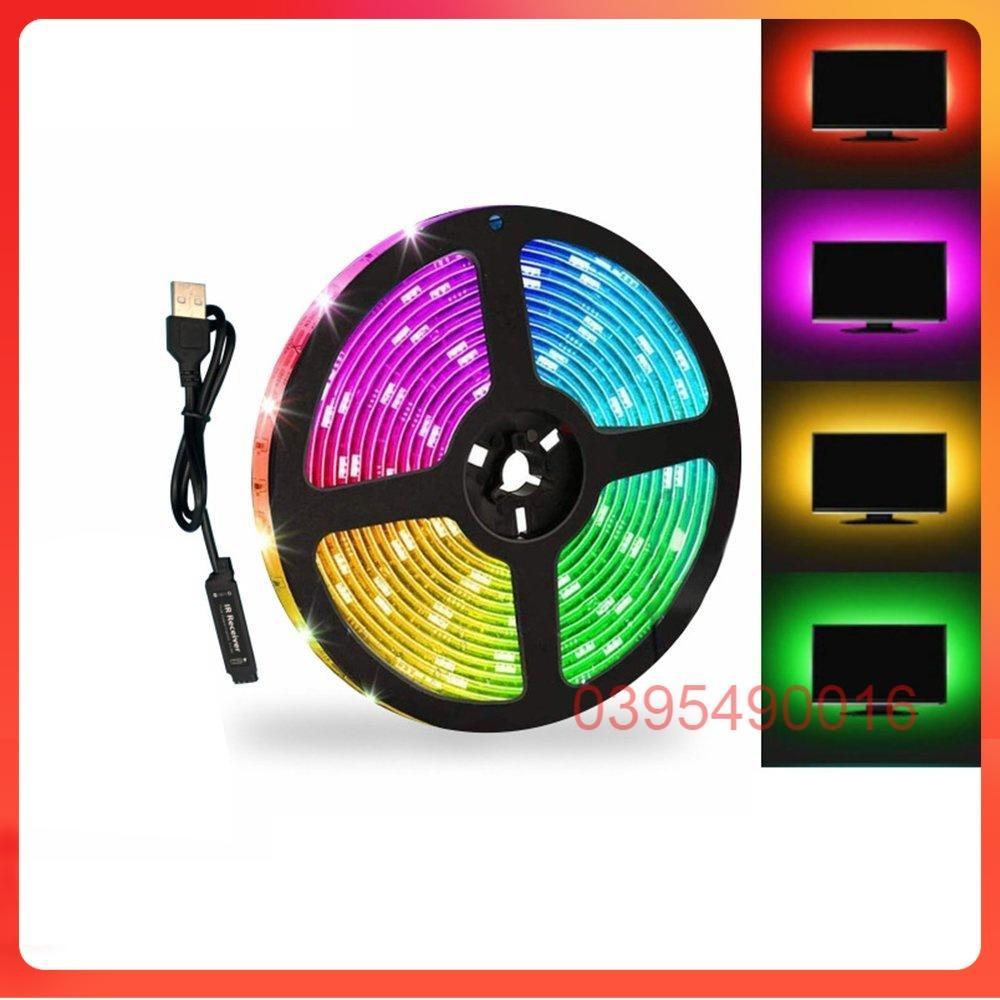 Cuộn Đèn led Tiktok 5m RGB 16 triệu màu điều khiển bằng điện thoại, nháy theo nhạc