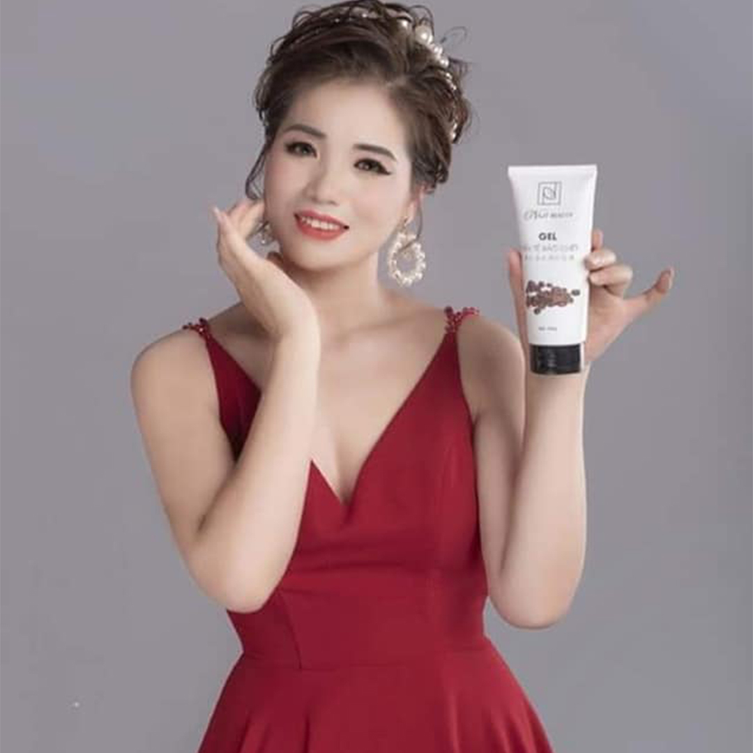 Gel tẩy tế bao chết chính hãng Nari sản phẩm từ thiên nhiên sạch sâu thêm dưỡng giúp da căng mịn khỏe từ bên trong tuýp 250g