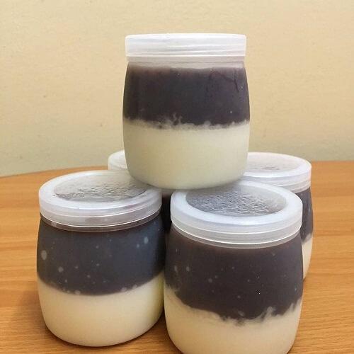 Combo 10 hũ sữa chua nhựa kèm nắp 120ml/160ml