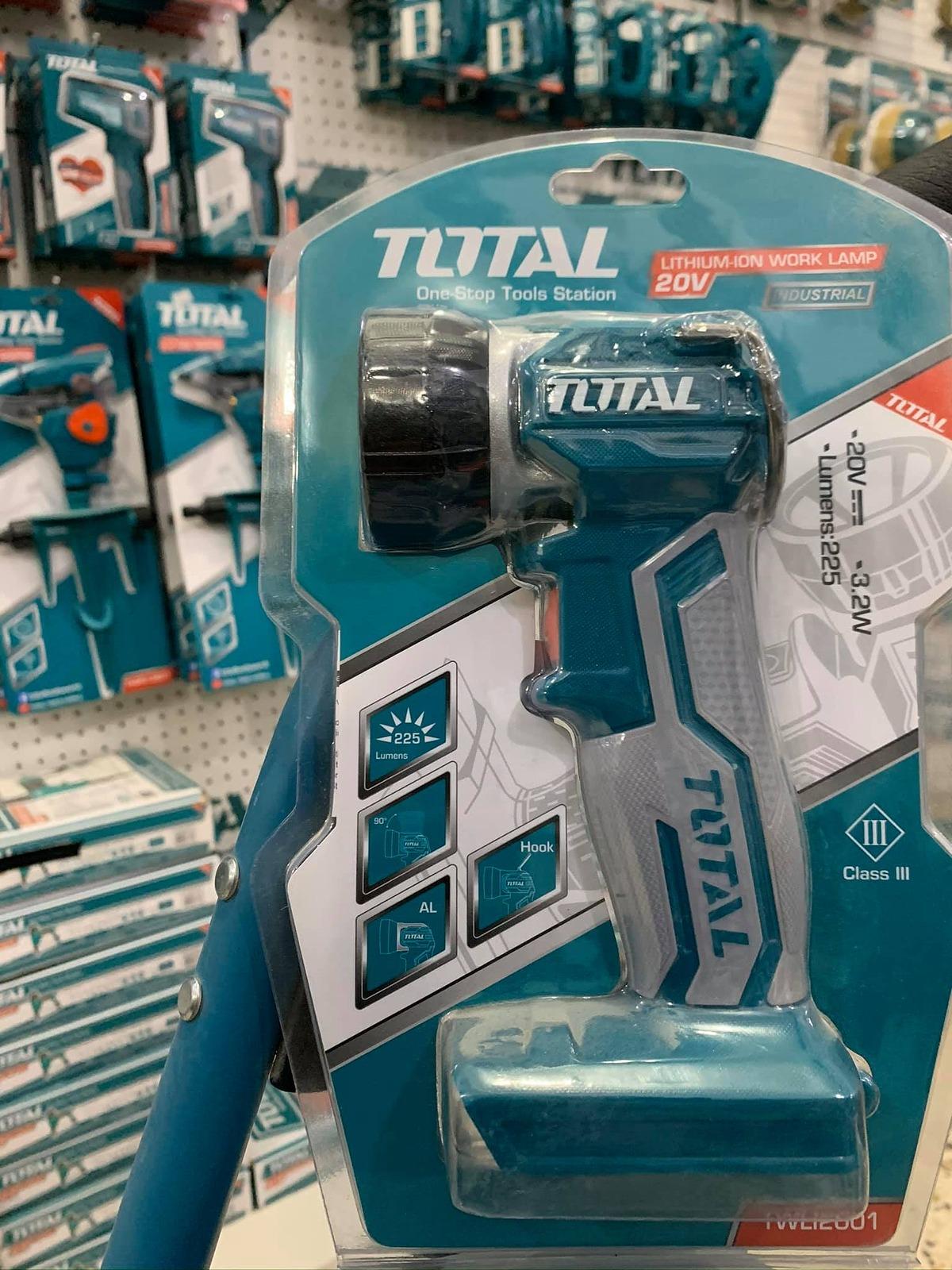 ĐEN LED CẦM TAY DÙNG PIN 20V TOTAL TWLI2001 - HÀNG CHÍNH HÃNG