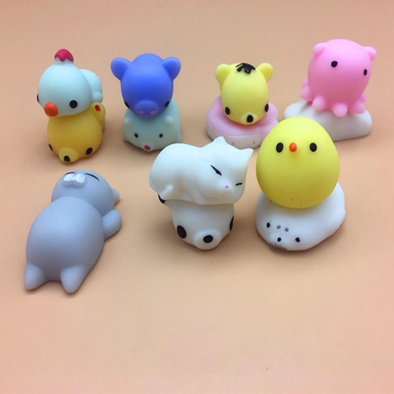 combo 10 Squishy Mochi Dễ Thương , Mềm Bóp Đã mã KDE59 FHENGFENG