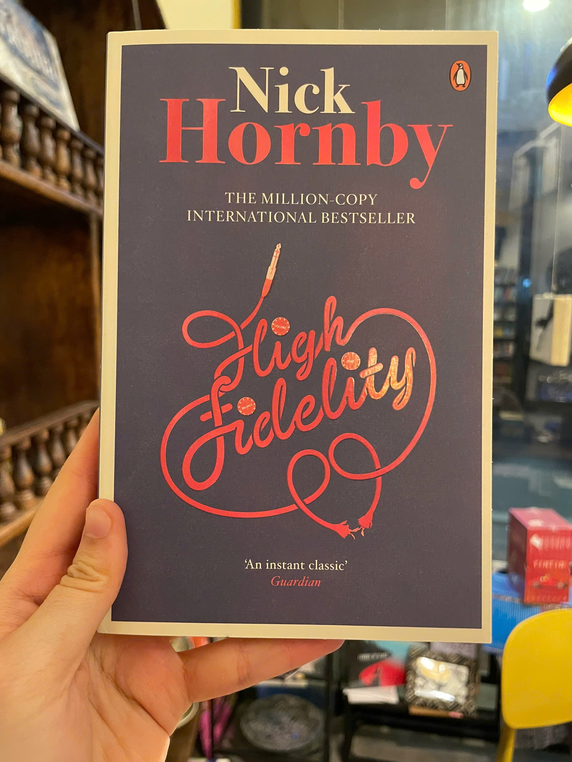 Sách - High Fidelity by Nick Hornby | Contemporary Fiction / Music / Humor / Ngoại văn Nhập khẩu