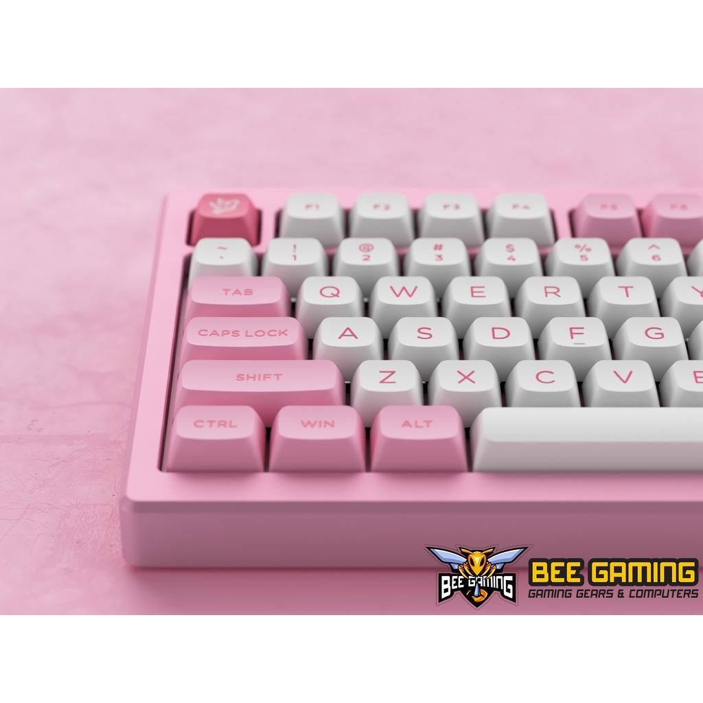 Bộ keycap chính hãng AKKO - Prunus Lannesiana (PBT Double Shot / ASA-Low Profile / 155 nút)