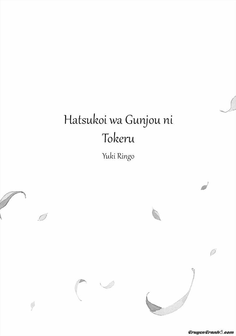 hatsukoi wa gunjou ni tokeru chapter 1 6