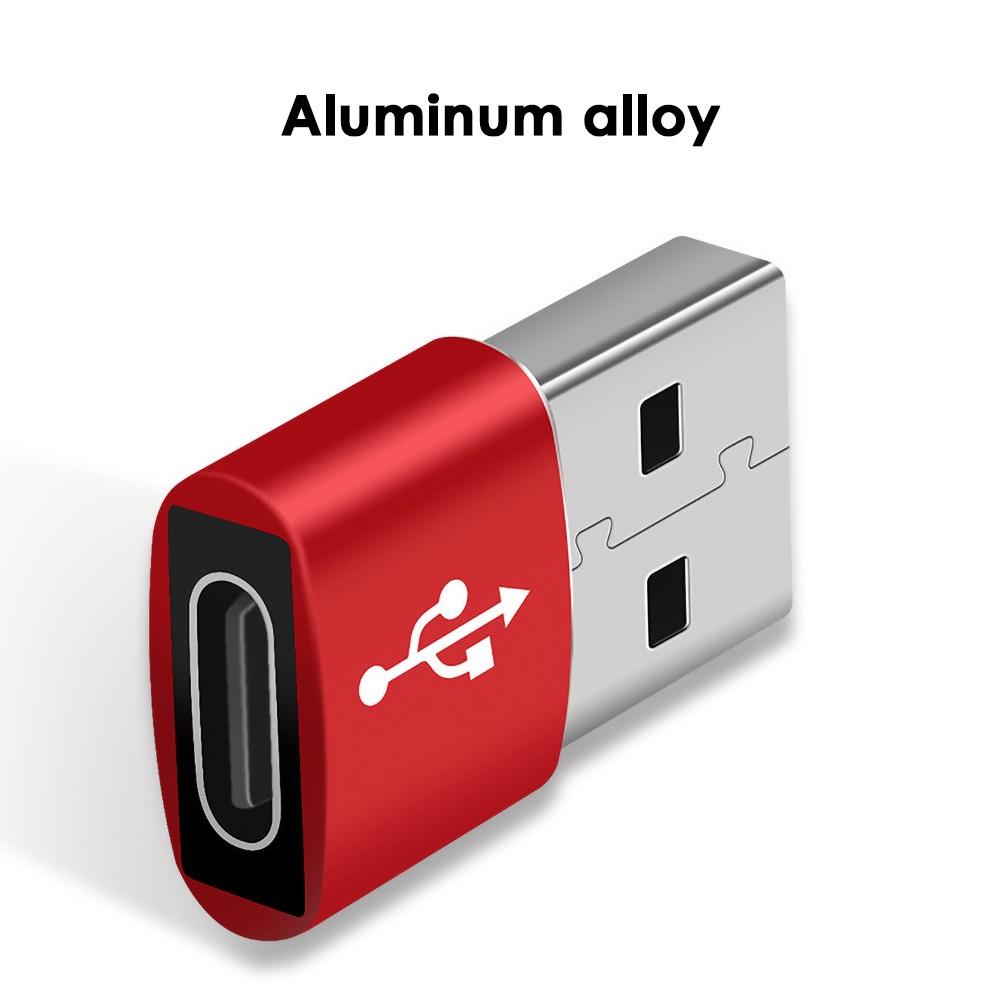 Mini Type-C Female to USB 3.0 Male Adapter Data Transfer Charging OTG Connector