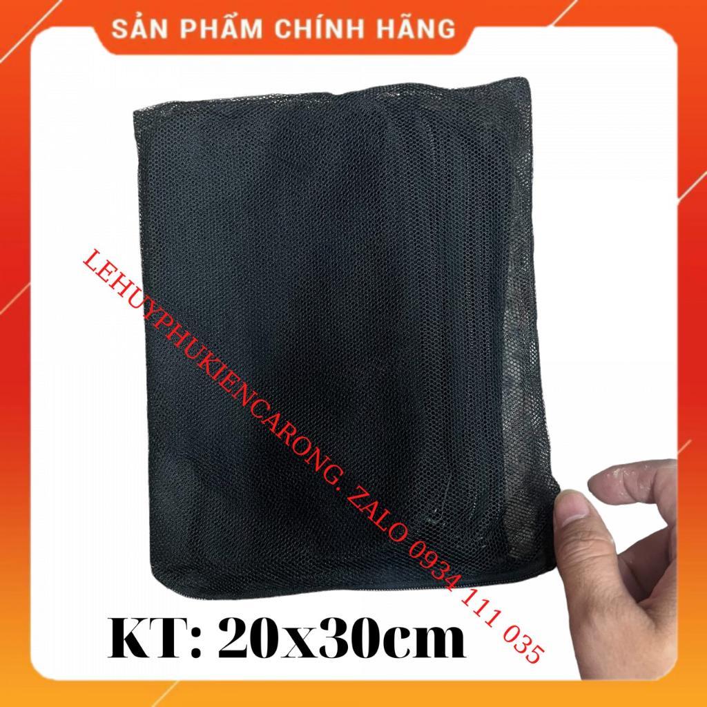 Túi Đựng Vật Liệu Lọc Màu Đen Có khóa Kéo Đủ Kích Thước 15x20cm, 20x30cm, 30x40cm, 35x45cm