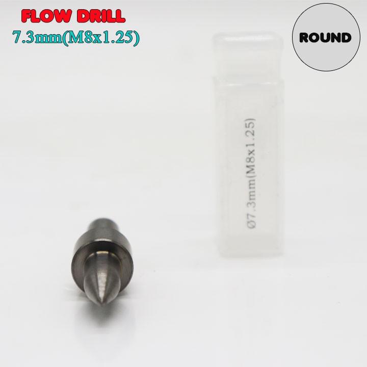 Mũi khoan nóng chảy (Flow drill) phi 7.3 (M8x1.25) - Thường - Nén Phôi