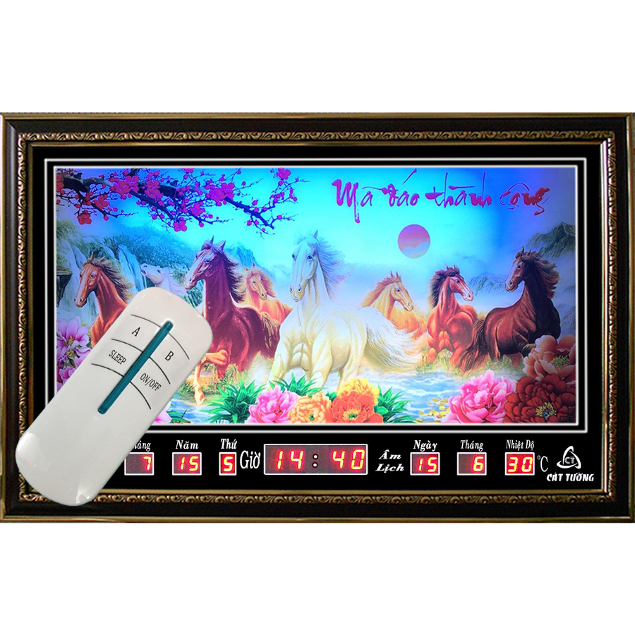 Đồng Hồ Lịch Vạn Niên Cát Tường 68121_Có 2 Loại