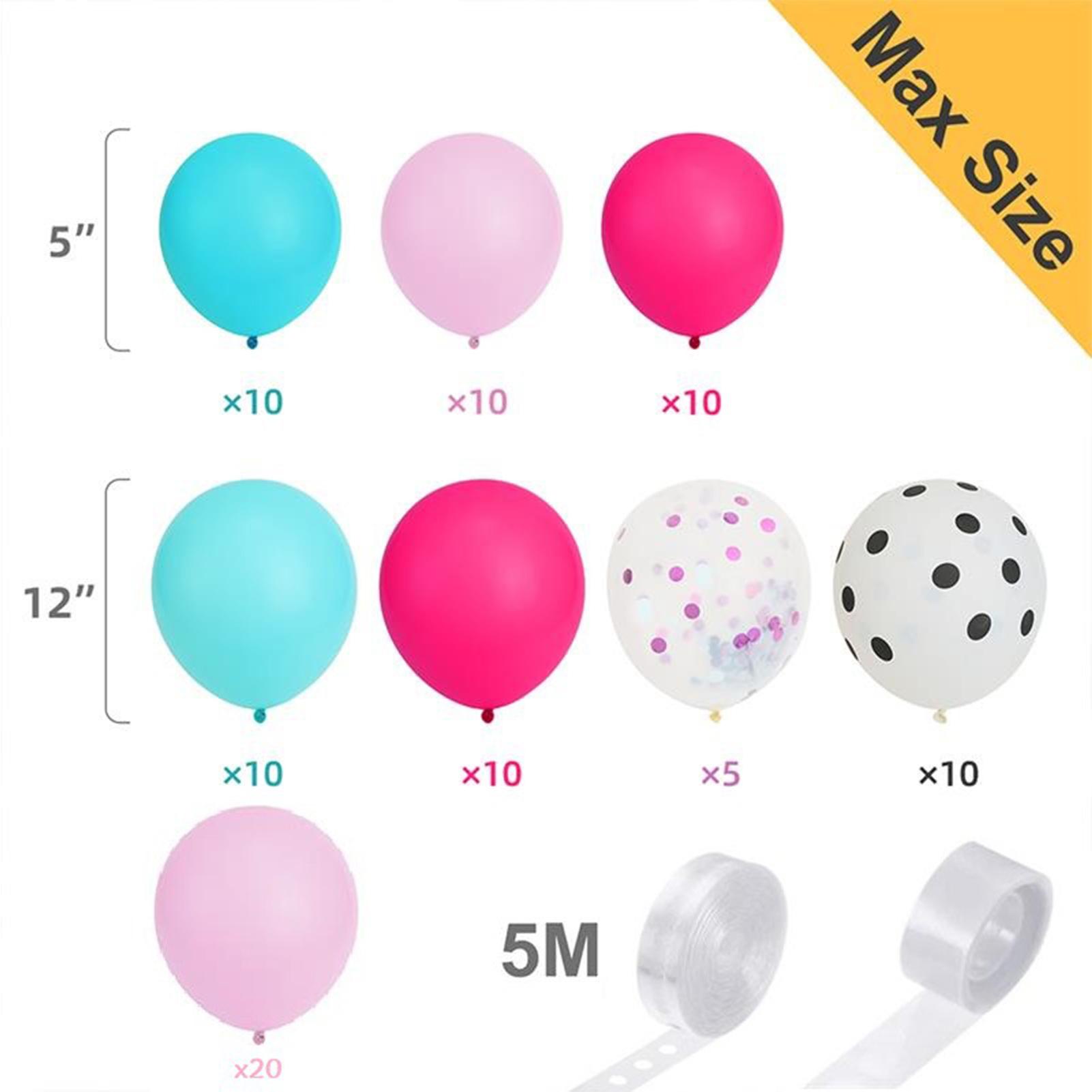 Sét 87 bóng bay cho tiệc sinh nhật