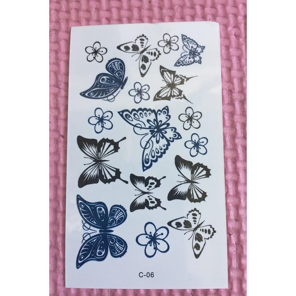 CÓ SẴN - RẺ VÔ ĐỊCH sỉ combo 100 tấm xăm dán tatoo ngẫu nhiên 100 mẫu-q53 thuthuyshop169