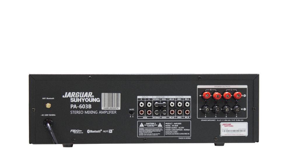 Amply Jarguar Suhyoung PA-603B Hàng Nhập Khẩu